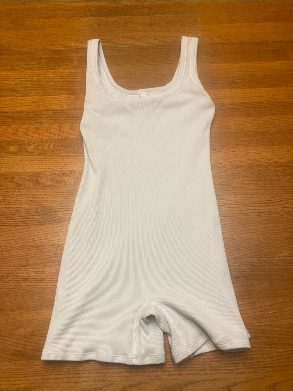 White One-Piece Tank Romper